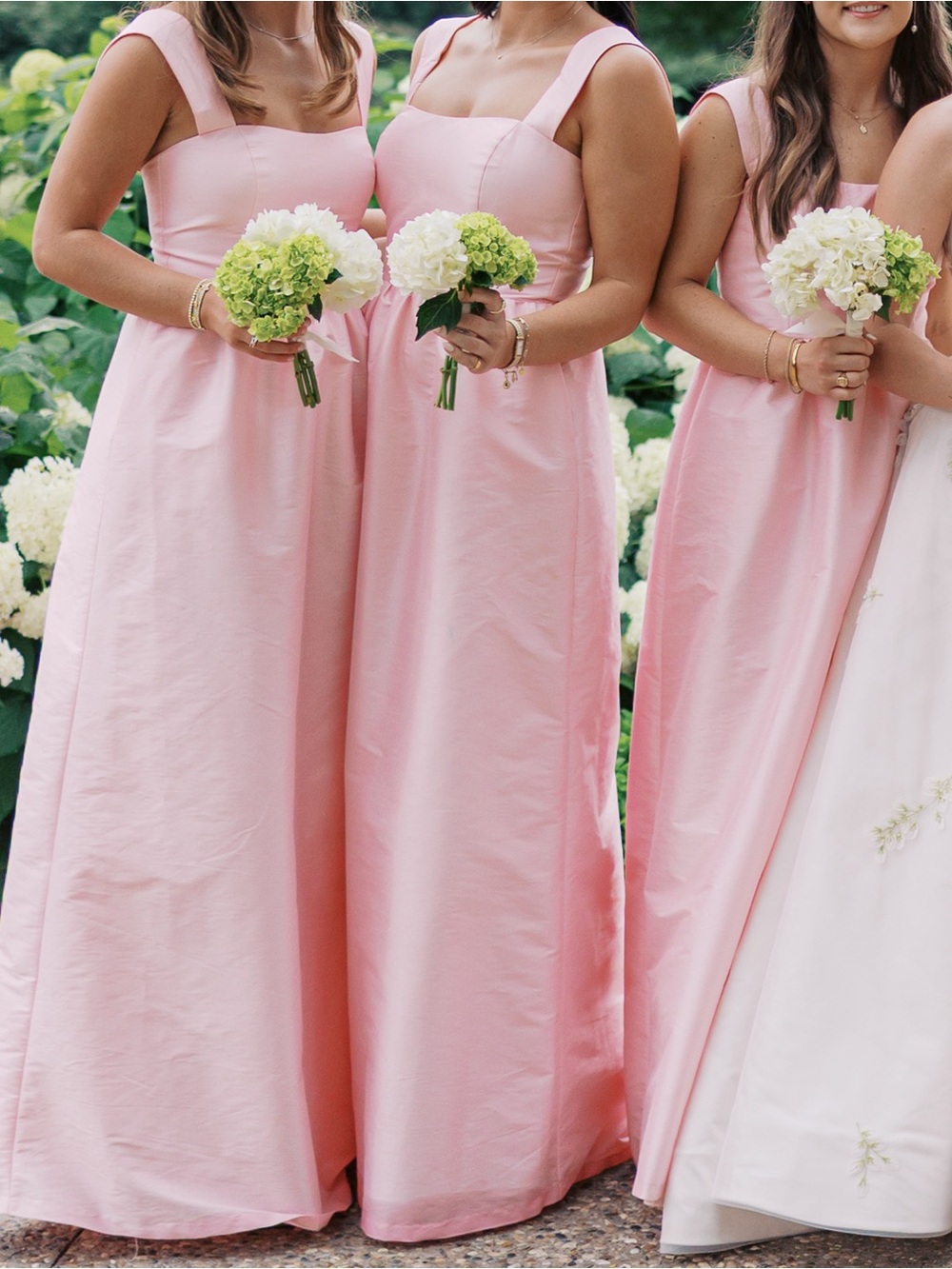 LulaKate Bridesmaid Dress: Peony Beckett Bodice with Gathered Skirt in Shantung
